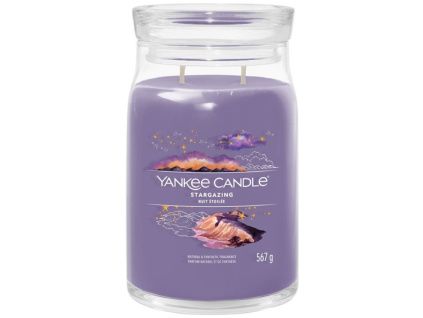 Velká vonná svíčka Yankee Candle Stargazing Singature