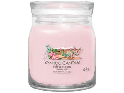 Střední vonná svíčka Yankee Candle Desert Blooms Singature