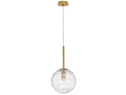 Skleněné závěsné světlo Nova Luce Coen 25 cm