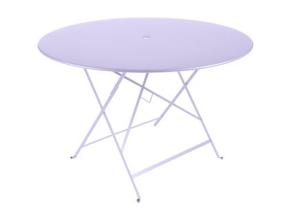 Fialový kovový skládací stůl Fermob Bistro 117 cm