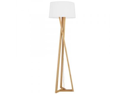 Bílá stojací lampa Nova Luce Salino 164 cm