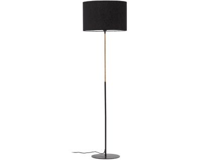 Černá stojací lampa Kave Home Canar 160 cm