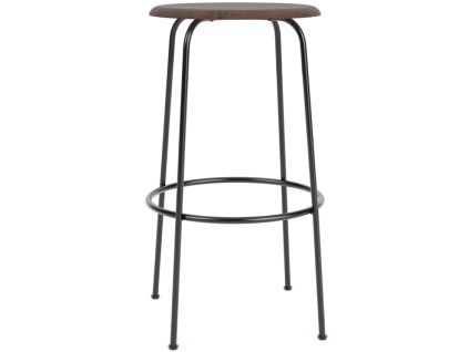 Hnědá dubová barová židle AUDO AFTEROOM 75 cm