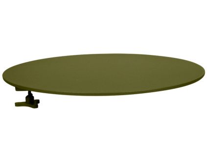 Zelený přídavný odkládací stolek Fermob Bellevie 36 cm - odstín pesto