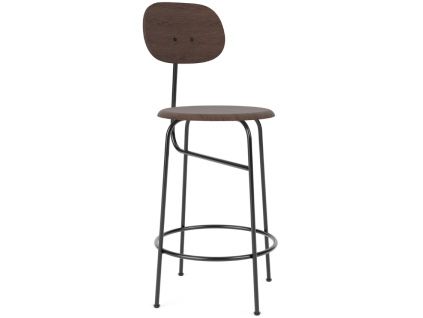 Hnědá dubová barová židle AUDO AFTEROOM 63,5 cm