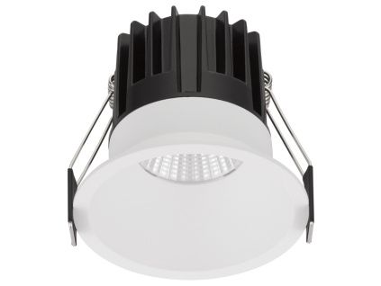 Bílé kovové bodové LED světlo Nova Luce Luela