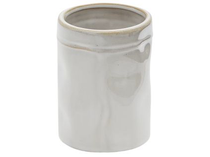 Šedý kameninový stojan na zubní kartáčky Kave Home Savel