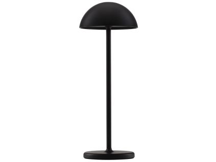 Černá kovová zahradní stolní LED lampa Nova Luce Rose