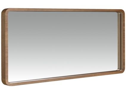 Ořechové závěsné zrcadlo Angel Cerdá No. 3035, 50 x 100 cm