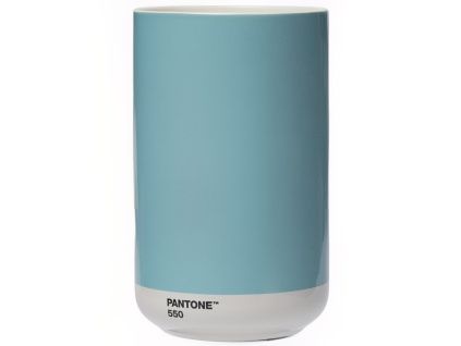 Světle modrá keramická váza Pantone Light Blue 550 17 cm