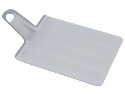 Šedomodré plastové skládací prkénko Chop2Pot 45 x 26 cm