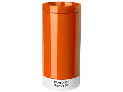Oranžový kovový termohrnek Pantone Orange 021 430 ml