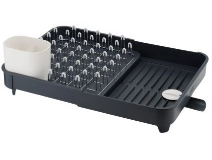 Tmavě šedý plastový odkapávač Extend Grey