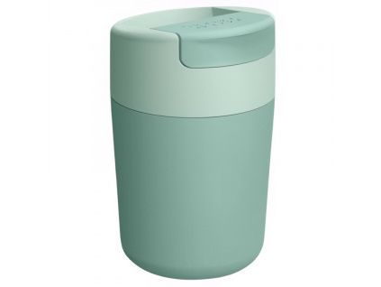 Zelený plastový cestovní hrnek Sipp 340 ml