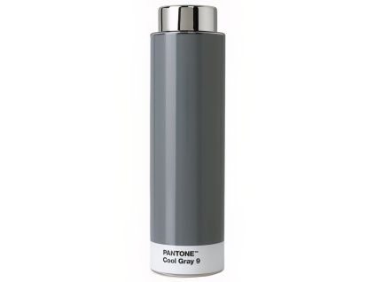 Šedá kovová láhev Pantone Tritan Cool Gray 9 500 ml