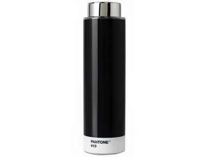 Černá kovová láhev Pantone Tritan Black 419 500 ml