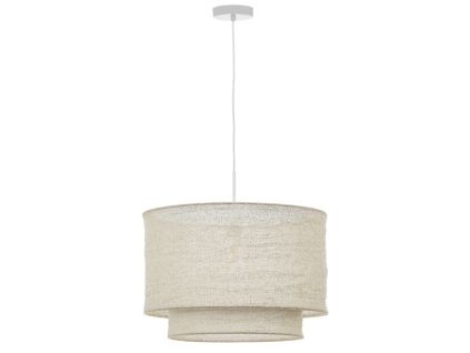 Béžové lněné stínidlo Kave Home Mariela 40 cm