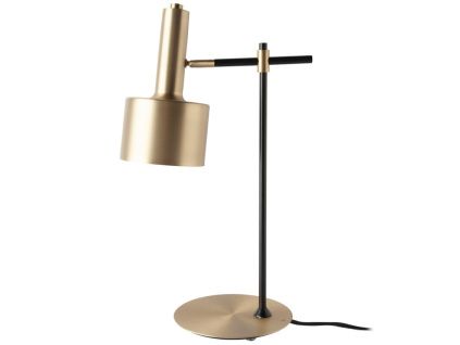 Zlatá kovová stolní lampa Angel Cerdá No. 8068