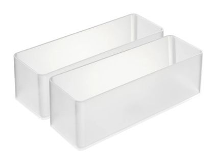 Set dvou plastových organizérů Yamazaki Tower 24 x 8 cm