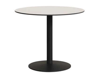 Bílý bistro stolek Kave Home Esilda 90 cm