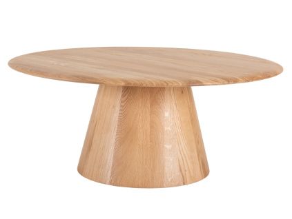 Dubový konferenční stolek Mushroom 80 cm