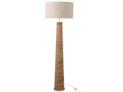 Dřevěná stojací lampa J-line Ailan 160 cm