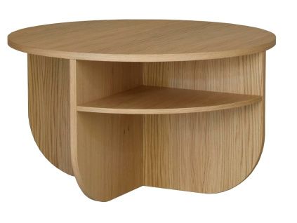 Dubový konferenční stolek Finn 70 cm