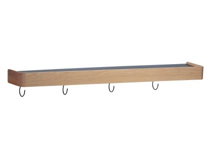 Dubový nástěnný věšák DAN-FORM Protopia 120 x 21 cm