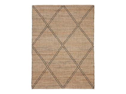 Jutový koberec Kave Home Vallalta 160 x 230 cm