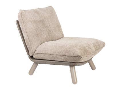 Béžové čalouněné lounge křeslo ZUIVER LAZY SACK