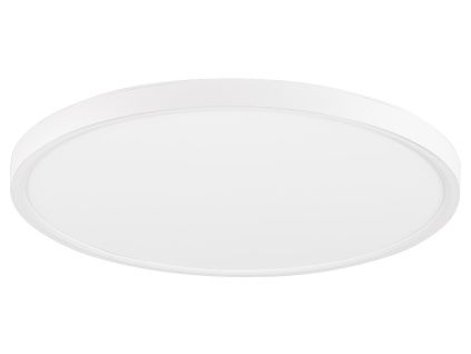 Bílé plastové stropní LED světlo Nova Luce Dixie 40 cm