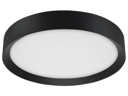 Černé kovové stropní LED světlo Nova Luce Luton 55 cm