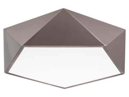 Bronzové kovové stropní světlo Nova Luce Darius 40 cm