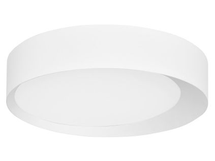 Bílé kovové stropní LED světlo Nova Luce Oby 60 cm