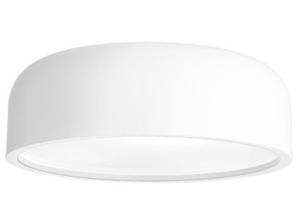 Matně bílé kovové stropní světlo Nova Luce Perleto 48 cm