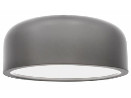Šedé kovové stropní světlo Nova Luce Perleto 35 cm