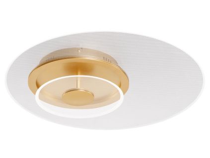 Zlaté kovové stropní LED světlo Nova Luce Copo 50 cm