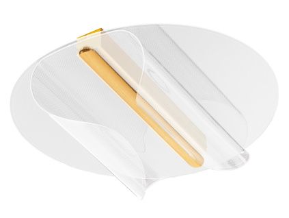 Zlaté kovové stropní LED světlo Nova Luce Valentin 45 x 55 cm