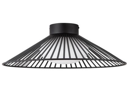 Černé stropní LED světlo Nova Luce Brume 50 cm