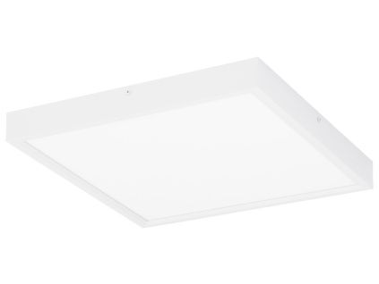 Bílé kovové stropní LED světlo Nova Luce Itos 40 x 40 cm