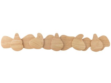 Dřevěný nástěnný věšák Ross 70 cm