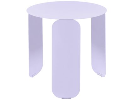 Fialový kovový zahradní odkládací stolek Fermob Bebop 45 cm