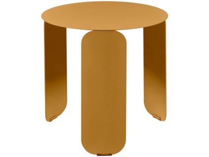 Hnědý kovový zahradní odkládací stolek Fermob Bebop 45 cm