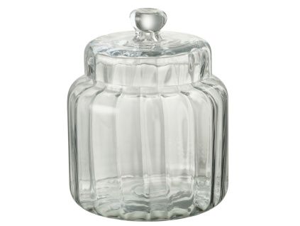 Skleněná dóza J-line Eliano 3,3 l