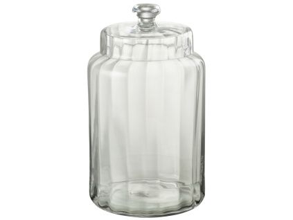 Skleněná dóza J-line Eliano 5,6 l