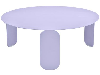 Fialový kovový zahradní konferenční stolek Fermob Bebop 80 cm