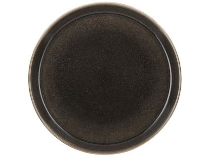Šedý kameninový talíř Gastro 27 cm