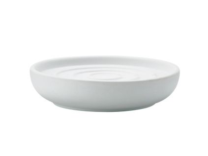 Bílá porcelánová miska na mýdlo Nova