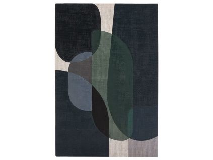 Abstraktní obraz Kave Home Nemsa 90 x 60 cm