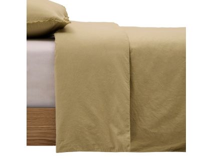 Zelená bavlněná sada povlečení Kave Home Sifinia 150 x 220 cm -fv-interier-25